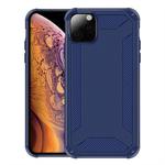 For iPhone 11 Pro Shockproof Frosted TPU Full Coverage Protective Case(Blue)