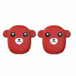 Hifylux AP-PF8 Liquid Silicone Anti-scratch Headset Silicone Protective Case for AirPods Max(Red)