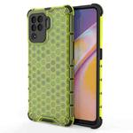 For OPPO A94 Shockproof Honeycomb PC + TPU Case(Green)