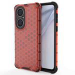 For Huawei P50 Shockproof Honeycomb PC + TPU Case(Red)