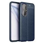 For Huawei P50 Litchi Texture TPU Shockproof Case(Blue)