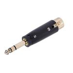 LZ1165G 6.35mm Stereo Male to XRL Female Audio Adapter Microphone Stereo Speaker Connector