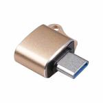 3699 Type-C / USB-C Male to USB 2.0 OTG Adapter(Gold)