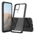 For Google Pixel 5A Shockproof Scratchproof TPU + Acrylic Protective Case(Black)