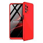 For Samsung Galaxy A32 5G GKK Three Stage Splicing Full Coverage PC Case(Red)