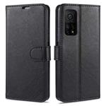 For Xiaomi Redmi K30S AZNS Sheepskin Texture Horizontal Flip Leather Case with Holder & Card Slots & Wallet(Black)