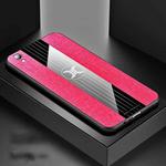 Ror OPPO R9 Plus XINLI Stitching Cloth Textue Shockproof TPU Protective Case(Red)