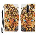 For Xiaomi Redmi Note 8 Pro Colored Drawing Pattern Horizontal Flip Leather Case with Holder & Card Slots & Wallet & Lanyard(Yellow Leopard)