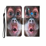 For OPPO Realme 5 Painted Pattern Horizontal Flip Leathe Case(Orangutan)