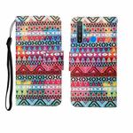 For OPPO Realme 5 Painted Pattern Horizontal Flip Leathe Case(Tribal Ethnic Style)