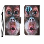 For OPPO Reno4 Lite Painted Pattern Horizontal Flip Leathe Case(Orangutan)