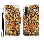 For OPPO Find X2 Pro Painted Pattern Horizontal Flip Leathe Case(Leopard)