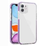 Colorful Series Shockproof Scratchproof TPU + Acrylic Protective Case For iPhone 11 Pro Max(Purple)