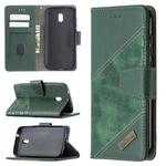 For Nokia C1 Plus Matching Color Crocodile Texture Horizontal Flip PU Leather Case with Wallet & Holder & Card Slots(Green)