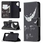 For Samsung Galaxy A32 4G Colored Drawing Pattern Horizontal Flip Leather Case with Holder & Card Slots & Wallet(Smirk)