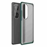 For Huawei P50 Pro Four-corner Shockproof TPU + PC Protective Case(Green)