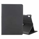 For Lenovo M10 Litchi Texture Horizontal Flip 360 Degrees Rotation Leather Case with Holder(Black)