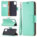 For LG K42 Litchi Texture Pure Color Horizontal Flip Leather Case with Holder & Card Slots & Wallet & Lanyard(Green)