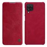 For Samsung Galaxy F62 / M62 NILLKIN QIN Series Crazy Horse Texture Horizontal Flip Leather Case with Card Slot(Red)