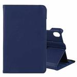 For Lenovo Tab M8 360 Degree Rotation Litchi Texture Horizontal Flip Leather Case with Holder(Blue)