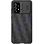 For Samsung Galaxy A72 5G / 4G NILLKIN Black Mirror Pro Series Camshield Full Coverage Dust-proof Scratch Resistant PC Case(Black)
