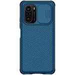 For Xiaomi Redmi K40 / K40 Pro / K40 Pro+ NILLKIN Black Mirror Pro Series Camshield Full Coverage Dust-proof Scratch Resistant PC Case(Blue)