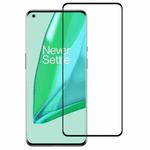 For OnePlus 9 Pro Full Glue 9H HD 3D Curved Edge Tempered Glass Film(Black)
