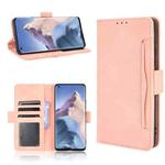 For Xiaomi Mi 11 Ultra Skin Feel Calf Pattern Horizontal Flip Leather Case with Holder & Card Slots & Photo Frame(Pink)