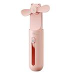 REMAX F120 Bear Retractable Handheld Fan(Pink)