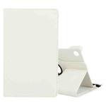 For Lenovo M10 HD Litchi Texture Solid Color Horizontal Flip Leather Case with Holder & Pen Slot(White)