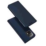 For Xiaomi Mi 11 Lite 4G/5G DUX DUCIS Skin Pro Series Horizontal Flip PU + TPU Leather Case with Holder & Card Slots(Dark Blue)