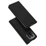 For Xiaomi Mi 11 Pro DUX DUCIS Skin Pro Series Horizontal Flip PU + TPU Leather Case with Holder & Card Slots(Black)