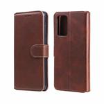 For OPPO A55 5G / A54 4G / Realme V11 5G Classic Calf Texture PU + TPU Horizontal Flip Leather Case with Holder & Card Slots & Wallet(Brown)