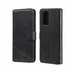 For OPPO A93 5G Classic Calf Texture PU + TPU Horizontal Flip Leather Case with Holder & Card Slots & Wallet(Black)