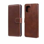 For OPPO Find X3 Classic Calf Texture PU + TPU Horizontal Flip Leather Case with Holder & Card Slots & Wallet(Brown)