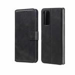 For OPPO Reno5 5G / Reno5 4G / Find X3 Lite Classic Calf Texture PU + TPU Horizontal Flip Leather Case with Holder & Card Slots & Wallet(Black)