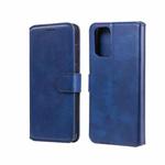 For Xiaomi Redmi Note 10 4G / Note 10S Classic Calf Texture PU + TPU Horizontal Flip Leather Case with Holder & Card Slots & Wallet(Blue)