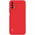 For Xiaomi Redmi Note 9 4G IMAK UC-2 Series Shockproof Full Coverage Soft TPU Case(Red)