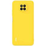 For Xiaomi Redmi Note 9T IMAK UC-2 Series Shockproof Full Coverage Soft TPU Case(Yellow)