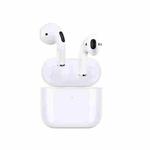 WiWU Airbuds Lite Touch Bluetooth Earphone with Charging Box, Support Siri & Master-slave Switching & IOS Display Battery(White)