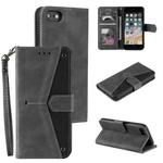 Stitching Calf Texture Horizontal Flip Leather Case with Holder & Card Slots & Wallet For iPhone 6 / 6s(Grey)