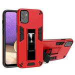 For Samsung Galaxy A32 5G 2 in 1 PC + TPU Shockproof Protective Case with Invisible Holder(Red)