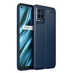 For OPPO Realme V13 5G Litchi Texture TPU Shockproof Case(Blue)