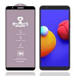 For Samsung Galaxy M01 Core 9H HD Large Arc High Alumina Full Screen Tempered Glass Film