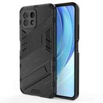 For Xiaomi Mi 11 Lite Punk Armor 2 in 1 PC + TPU Shockproof Case with Invisible Holder(Black)