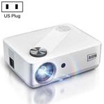 AUN AKEY8 1920x1080 6000 Lumens Portable Home Theater LED HD Digital Projector, Basic Version, US Plug