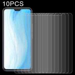 For vivo S7t 10 PCS 0.26mm 9H 2.5D Tempered Glass Film