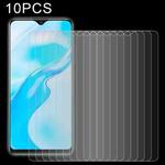For vivo Y1s 10 PCS 0.26mm 9H 2.5D Tempered Glass Film
