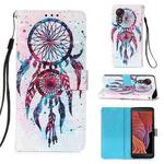 For Samsung Galaxy XCover 5 3D Painting Horizontal Flip Leather Case with Holder & Card Slot & Wallet & Lanyard(Wind Chimes)