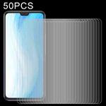 For vivo S7t 50 PCS 0.26mm 9H 2.5D Tempered Glass Film